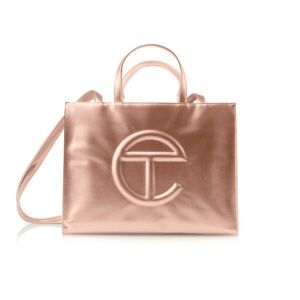 Telfar Shopping Bag - Medium in Copper
